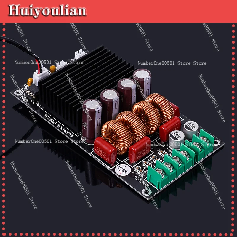 TPA3255 2x300W 600W HiFi Digital Amplifier Board High Power Stereo Audio Module
TPA3255 2x300W 600W HiFi Digital Amplifier Board High Power Stereo Audio Module