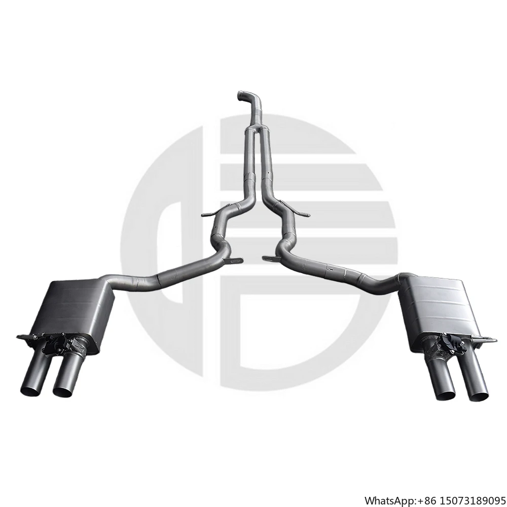 Custom Turbo Exhaust System for 3.0T 971 Valved Sport Exhaust Pipe with Black Carbon Tips Made Stainless Steel
Custom Turbo Exhaust System for 3.0T 971 Valved Sport Exhaust Pipe with Black Carbon Tips Made Stainless Steel