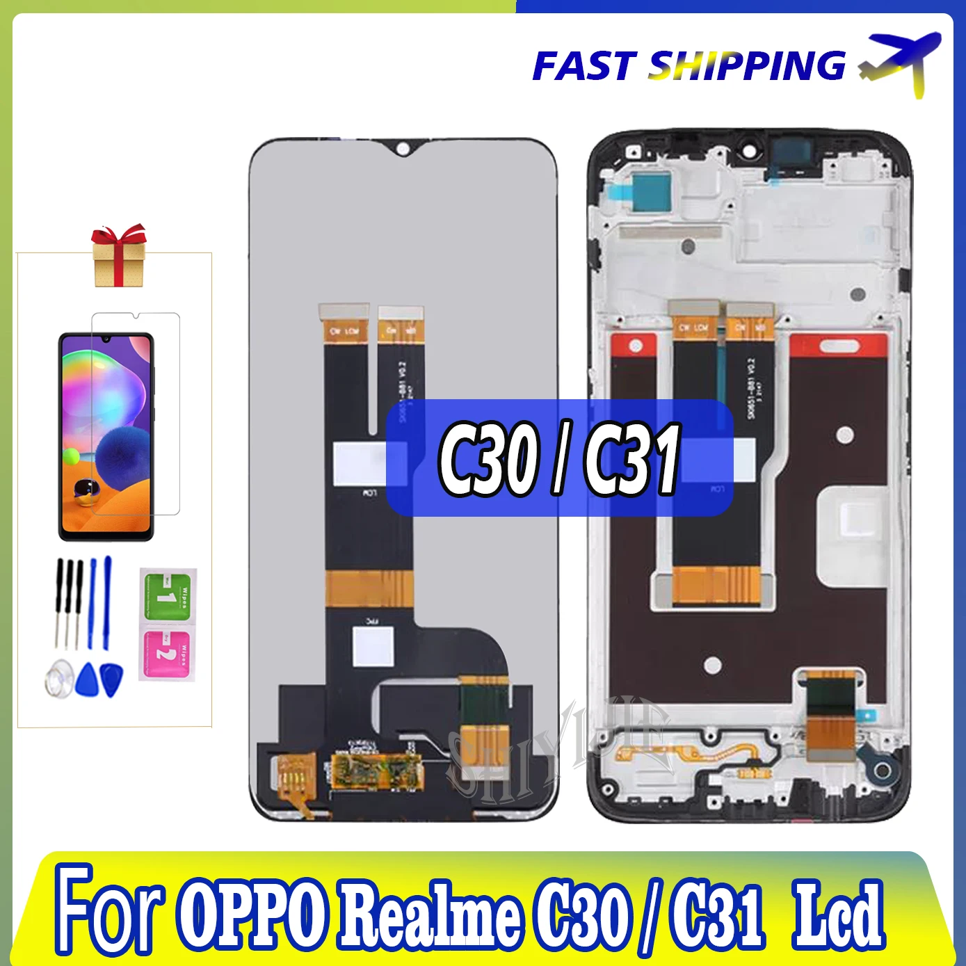 ЖК-дисплей 6,5 дюйма для OPPO Realme C30 RMX3581, сенсорный ЖК-экран для Realme C31 LCD RMX3501, панель дисплея, дигитайзер, ремонт, Par
ЖК-дисплей 6,5 дюйма для OPPO Realme C30 RMX3581, сенсорный ЖК-экран для Realme C31 LCD RMX3501, панель дисплея, дигитайзер, ремонт, Par