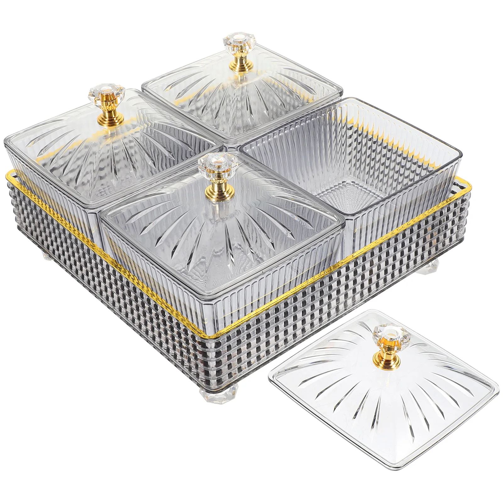 Snack Platter Fruit Tray Dishes Dry Plates Lids Baby Nut Serving Bowls Food Storage Container Home Party Use
Snack Platter Fruit Tray Dishes Dry Plates Lids Baby Nut Serving Bowls Food Storage Container Home Party Use