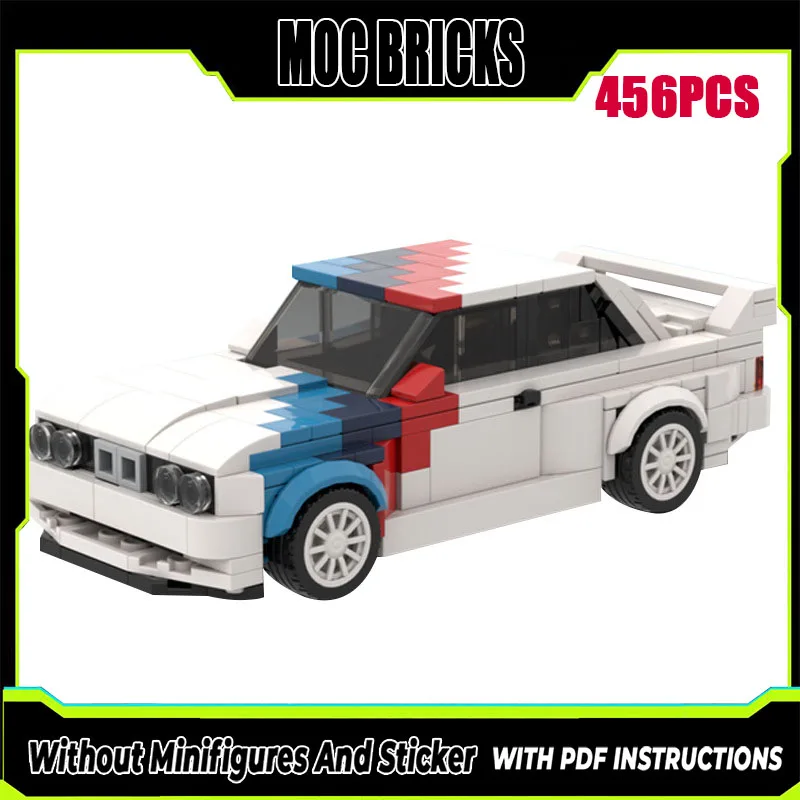 Модель автомобиля, совместимая с Moc, M3-E30, седан, технология, модульный строительный блок, подарок, Рождественская игрушка, набор «сделай сам», сборка
Модель автомобиля, совместимая с Moc, M3-E30, седан, технология, модульный строительный блок, подарок, Рождественская игрушка, набор «сделай сам», сборка