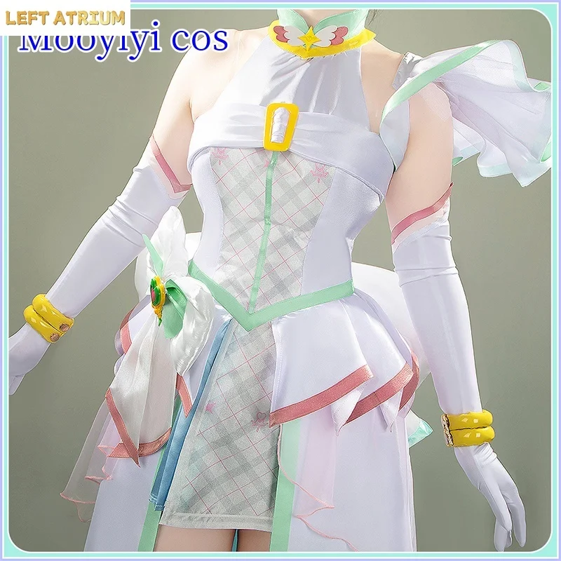 New cure Zukyun Cosplay costume Halloween Christmas Role Playing Party Anime Wonderful Precure Women Dress S-4XL
New cure Zukyun Cosplay costume Halloween Christmas Role Playing Party Anime Wonderful Precure Women Dress S-4XL