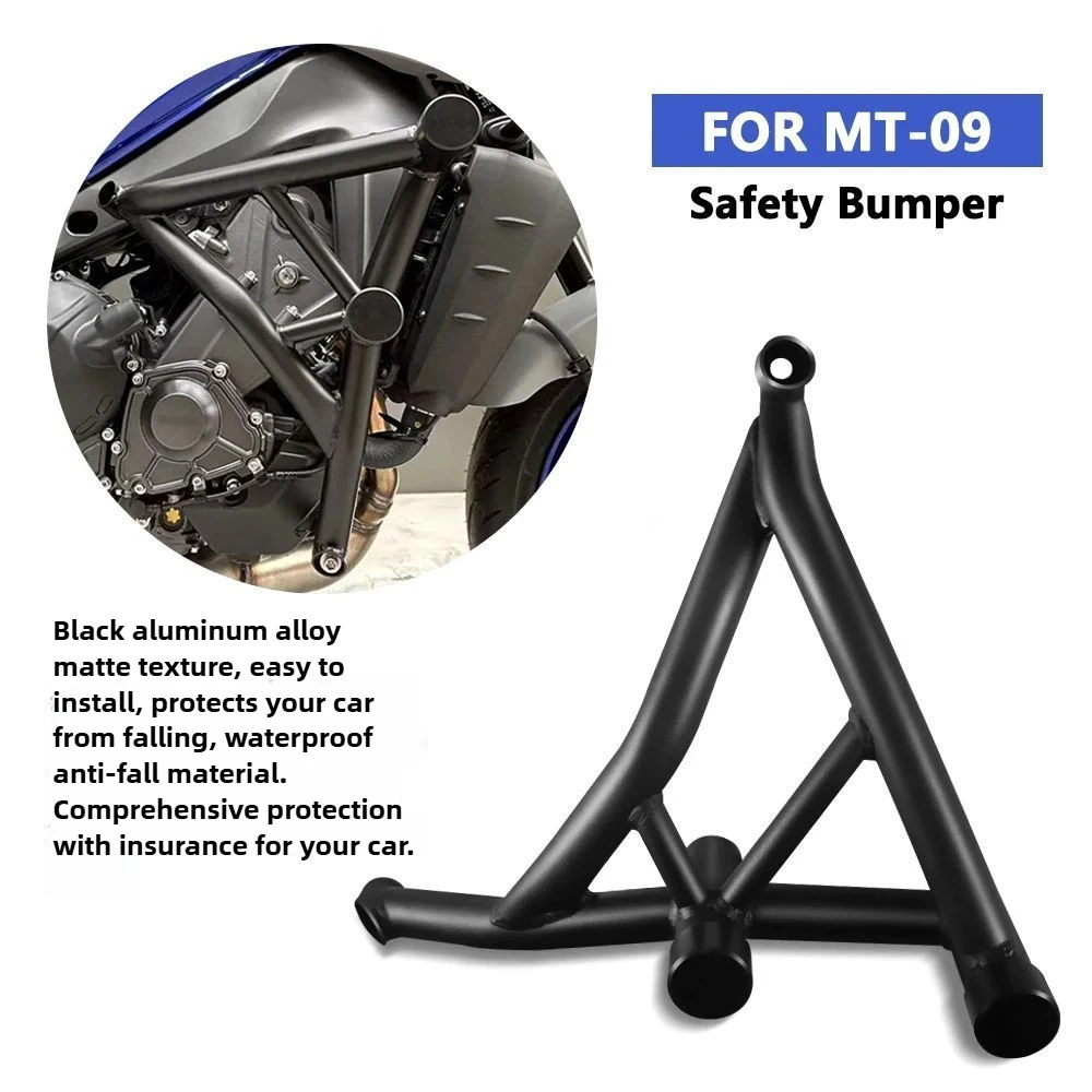For Yamaha MT-09 FZ-09 2022 2023 2024 Crash Bar Motorcycle Stunt Cage Engine Guard Bumpers Protector MT09 FZ09
For Yamaha MT-09 FZ-09 2022 2023 2024 Crash Bar Motorcycle Stunt Cage Engine Guard Bumpers Protector MT09 FZ09