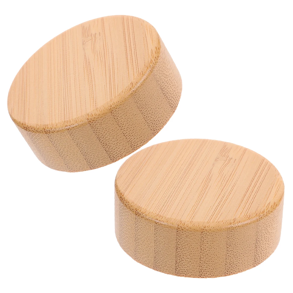 2 Pcs Anti-leak Bottle Covers Jar Glass Jars Bamboo Lids for Mason Canning Sealing
2 Pcs Anti-leak Bottle Covers Jar Glass Jars Bamboo Lids for Mason Canning Sealing