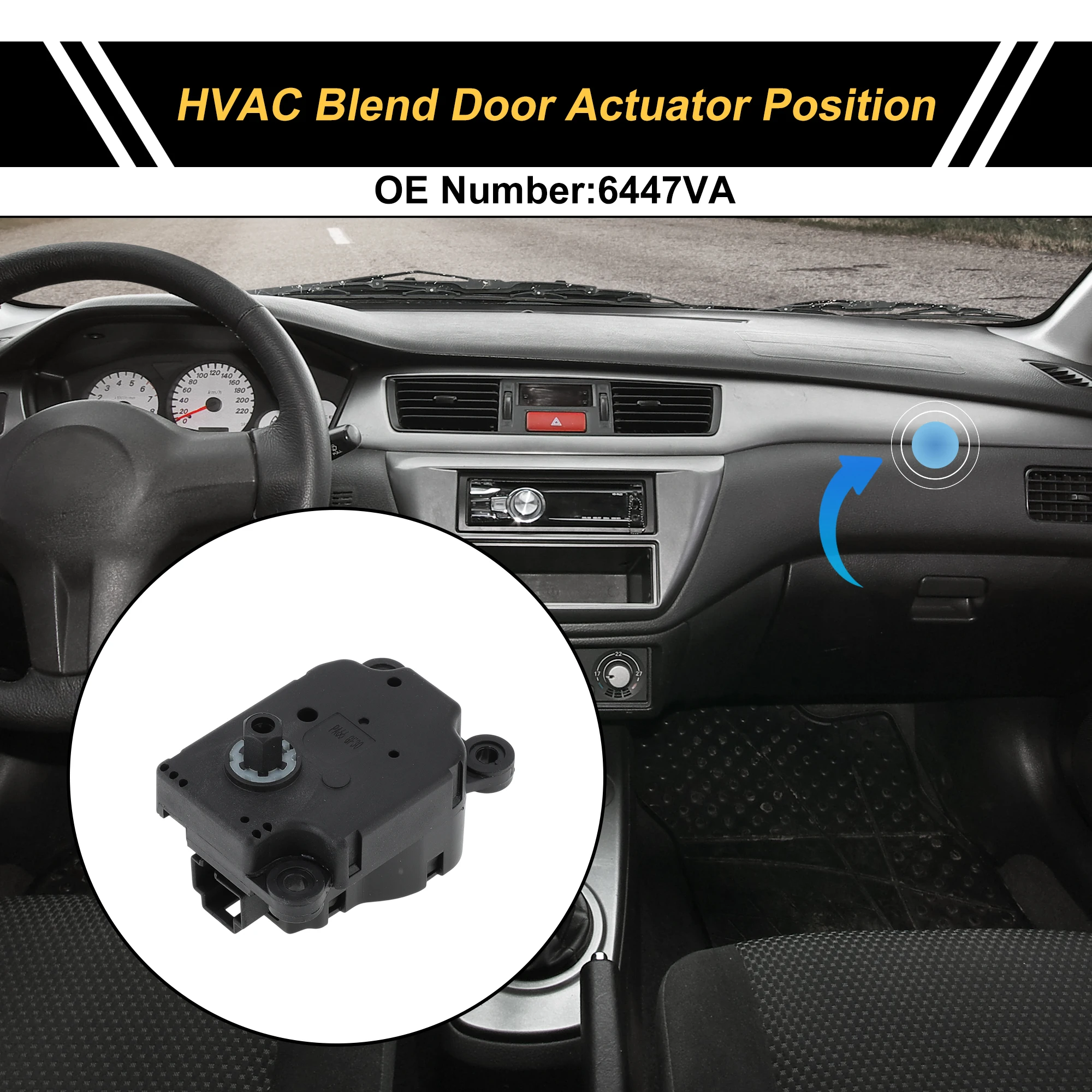 Привод двери смеси обогревателя UXCELL HVAC для Peugeot 307 1997-2010 No 6447VA
Привод двери смеси обогревателя UXCELL HVAC для Peugeot 307 1997-2010 No 6447VA