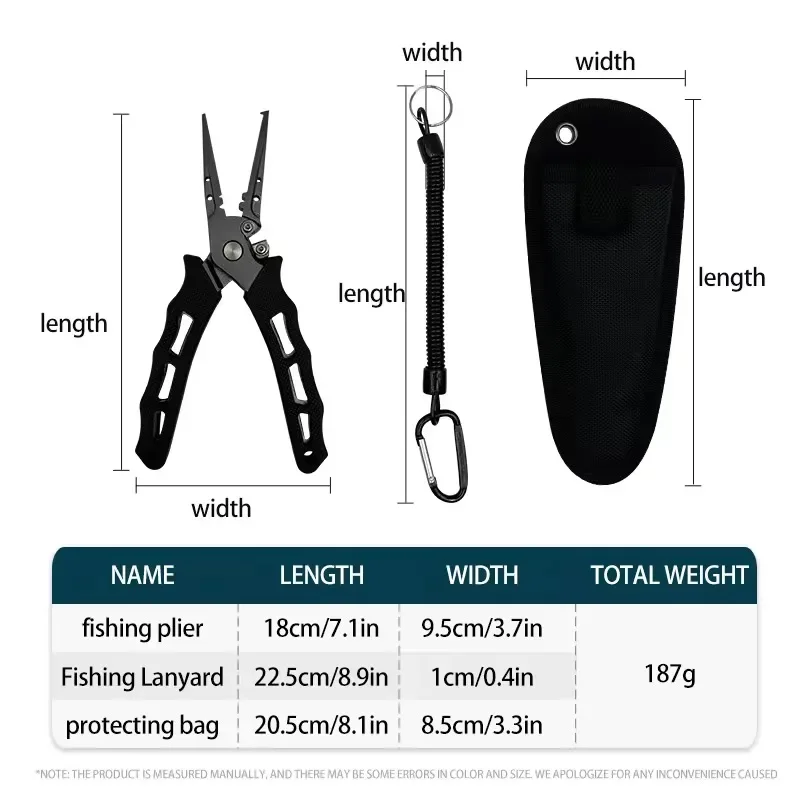 Multifunctional Braid line Cutters Crimper Hook Remover Pliers Set Fishing Tackle Tools Stainless Steel Fishing Pliers
Multifunctional Braid line Cutters Crimper Hook Remover Pliers Set Fishing Tackle Tools Stainless Steel Fishing Pliers