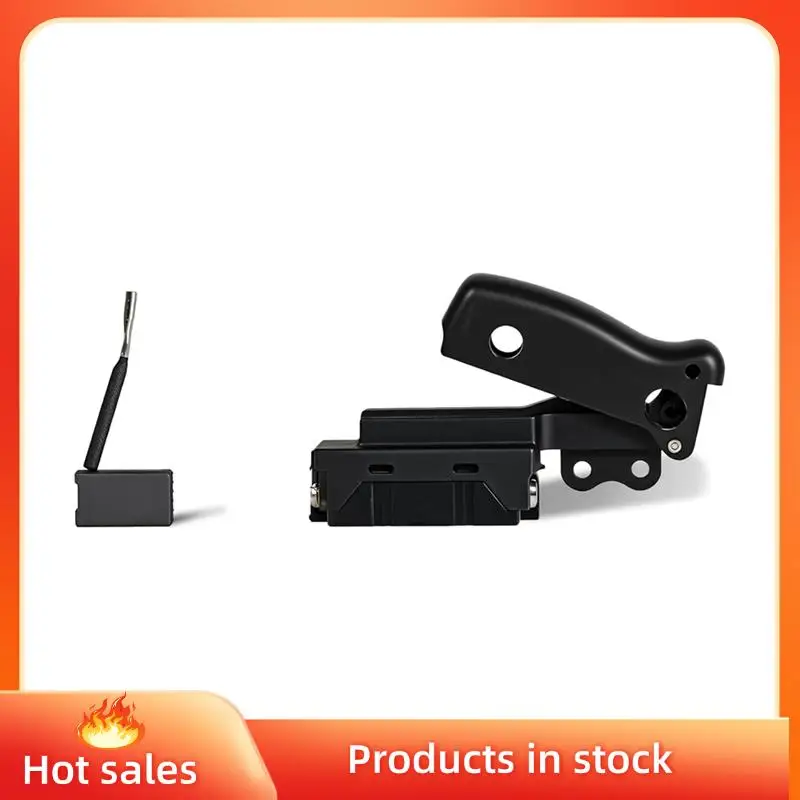 B53C Miter Saw Trigger Power Switch DW712 DW715 DW716 DW717 DW718 DWS780, Parts Accessories With 2 PCS Carbon Motor Brushes
B53C Miter Saw Trigger Power Switch DW712 DW715 DW716 DW717 DW718 DWS780, Parts Accessories With 2 PCS Carbon Motor Brushes