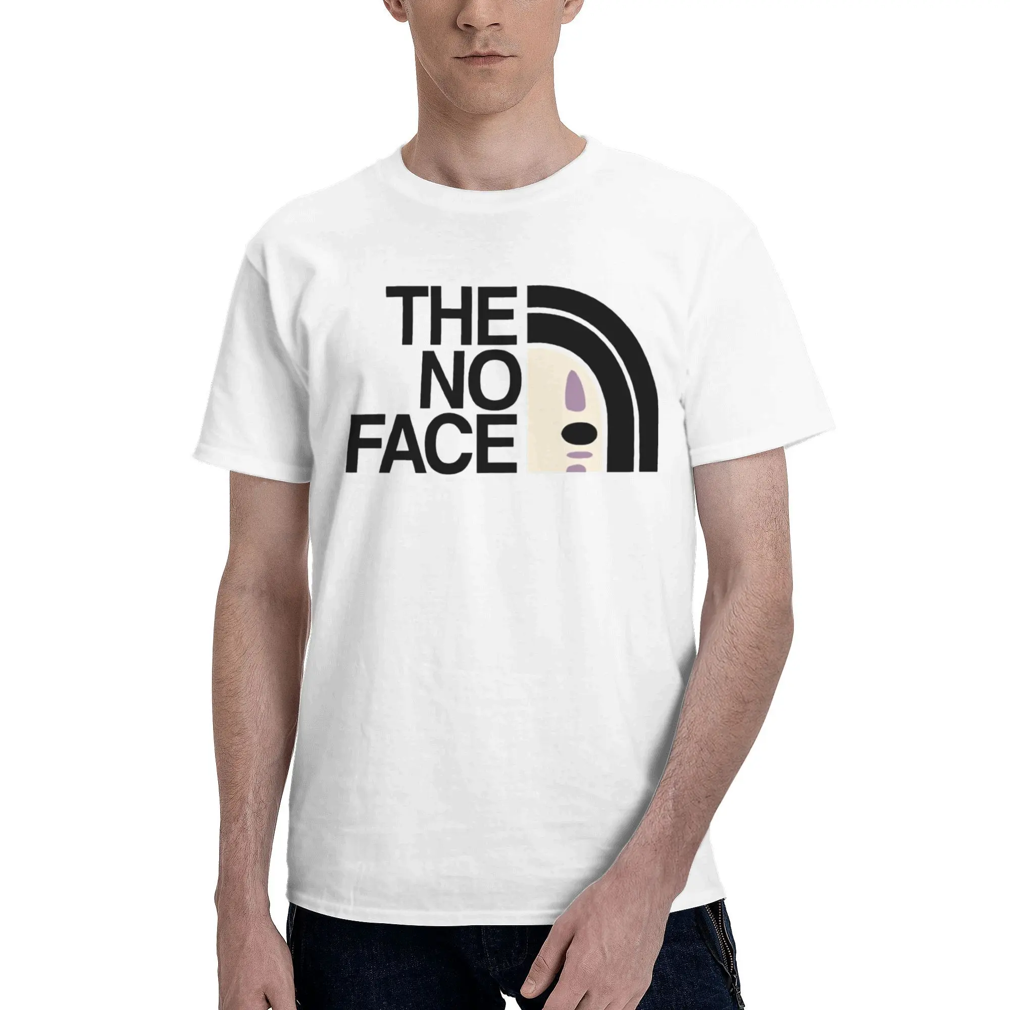 No Anime Faceed Tee Shirt for Men Women Gift T Shirts Miyazakised Jun Cotton Clothing DM004
No Anime Faceed Tee Shirt for Men Women Gift T Shirts Miyazakised Jun Cotton Clothing DM004