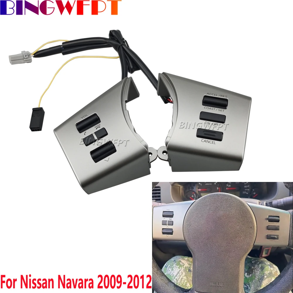Car Multifunctional Steering Wheel Button For Nissan Navara 2009-2012 Telephone Volume Audio Adjust Cruise Control Switch
Car Multifunctional Steering Wheel Button For Nissan Navara 2009-2012 Telephone Volume Audio Adjust Cruise Control Switch