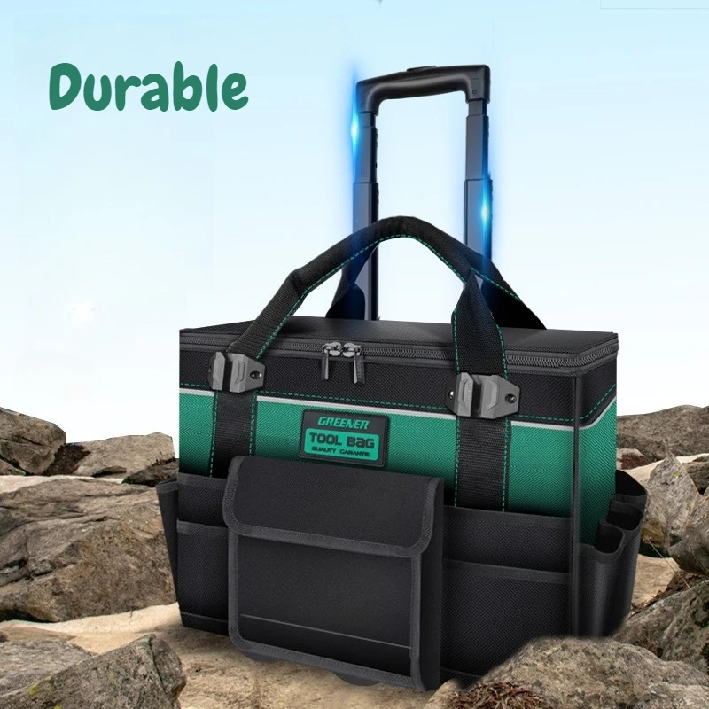 Robust Durable Tool Case Waterproof Wear Resistant Trolley Toolkit High Density Portable Toolbox with Strong Load Bearing
Robust Durable Tool Case Waterproof Wear Resistant Trolley Toolkit High Density Portable Toolbox with Strong Load Bearing