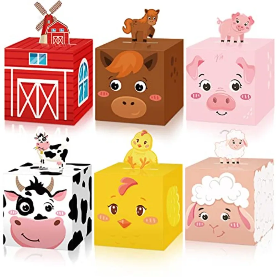 48 Pack Farm Animal Party Favor Boxes Farm Animals Gift Boxes Barnyard Happy Birthday Candy Treat Boxes Farmhouse Animal Party
48 Pack Farm Animal Party Favor Boxes Farm Animals Gift Boxes Barnyard Happy Birthday Candy Treat Boxes Farmhouse Animal Party