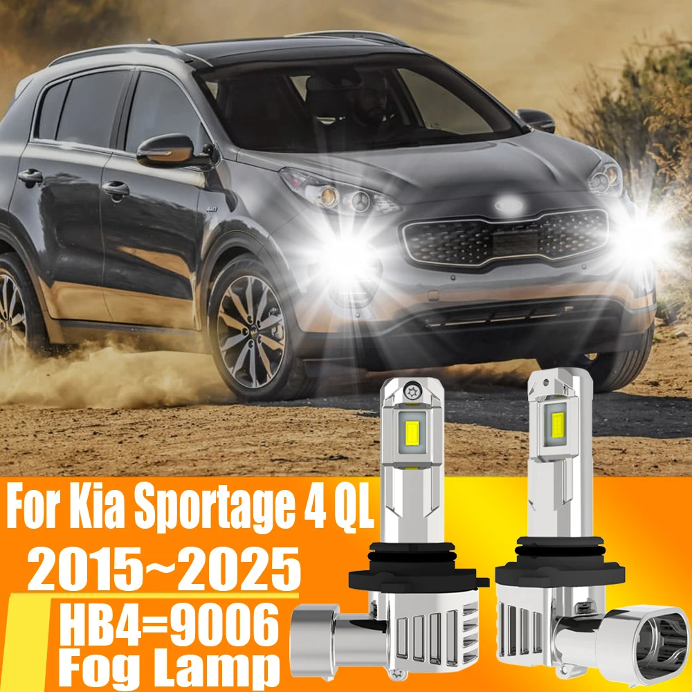 2pcs HB4 9006 Led Fog Light Canbu Car Bulb High Power 6000K Xenon White Headlight Diode Lamp 12v For Kia Sportage 4 QL 2015~2025
2pcs HB4 9006 Led Fog Light Canbu Car Bulb High Power 6000K Xenon White Headlight Diode Lamp 12v For Kia Sportage 4 QL 2015~2025