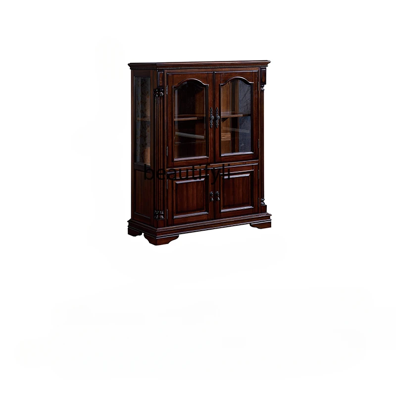 American TV Cabinet Solid Wood Retro Style Living Room Furniture Combination Hall Cabinet Wine Cabinet
American TV Cabinet Solid Wood Retro Style Living Room Furniture Combination Hall Cabinet Wine Cabinet