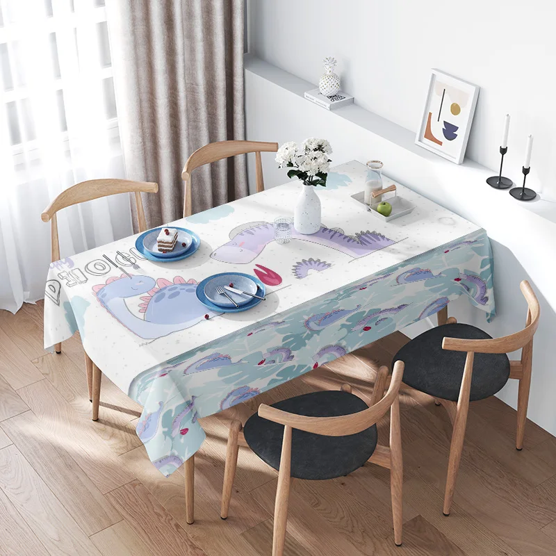 Blue Cartoon Dinosaur Printed Tablecloth for Home Decoration Kitchen Dining Room White Flower Vase Set for Baby Shower Party Sup
Blue Cartoon Dinosaur Printed Tablecloth for Home Decoration Kitchen Dining Room White Flower Vase Set for Baby Shower Party Sup