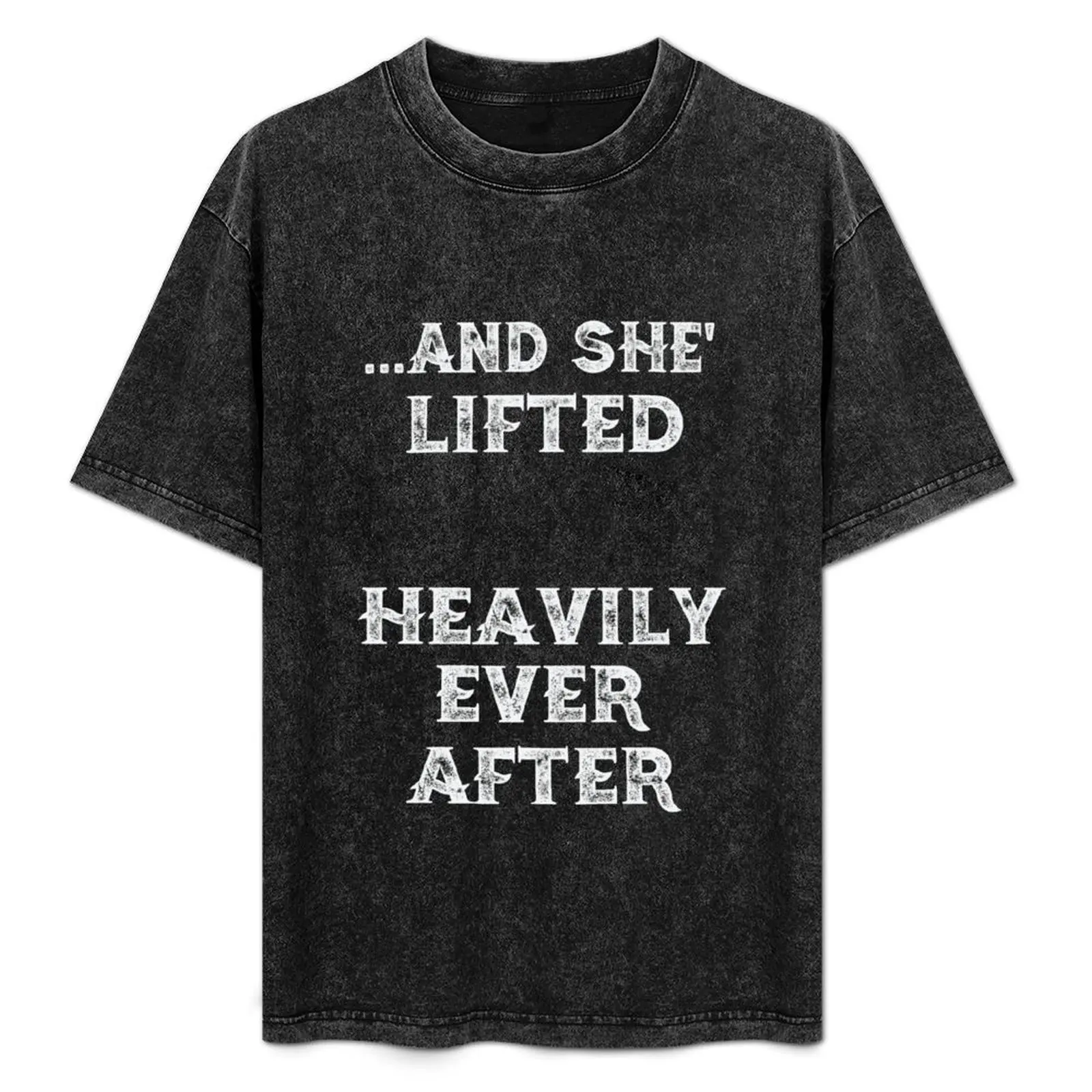 And She Lifted Heavily Ever After Fitness, Workout Gym Gift T-Shirt Comfort Stretch Tee Shirt
And She Lifted Heavily Ever After Fitness, Workout Gym Gift T-Shirt Comfort Stretch Tee Shirt