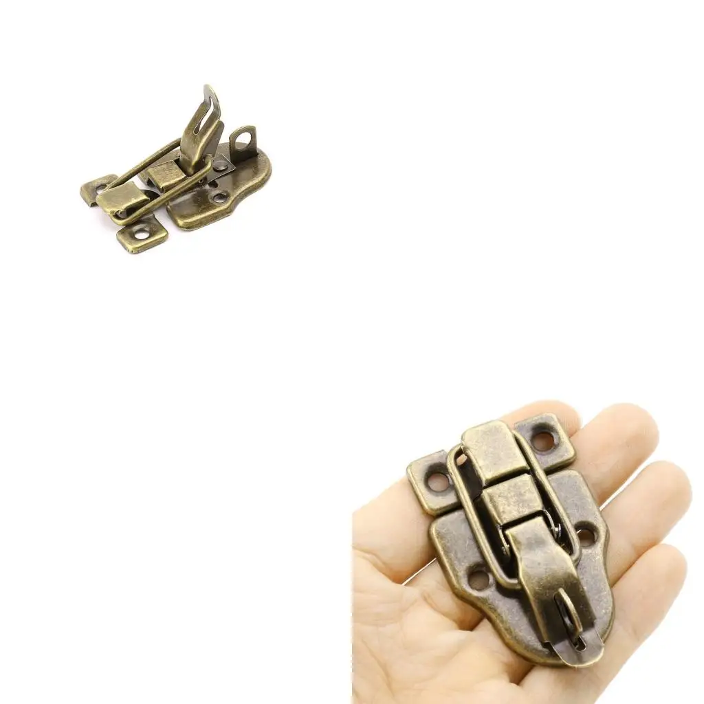 Vintage Toolbox Lock Antique Metal Buckle Suitcase for Case Toggle Lock Hasp for
Vintage Toolbox Lock Antique Metal Buckle Suitcase for Case Toggle Lock Hasp for