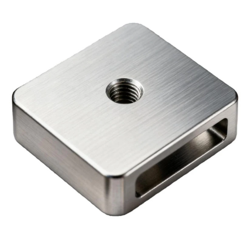 Manufacturing Cnc Machining Parts Custom Stainless Steel CNC Turned & Milled Square Component Brushed Surface
Manufacturing Cnc Machining Parts Custom Stainless Steel CNC Turned & Milled Square Component Brushed Surface