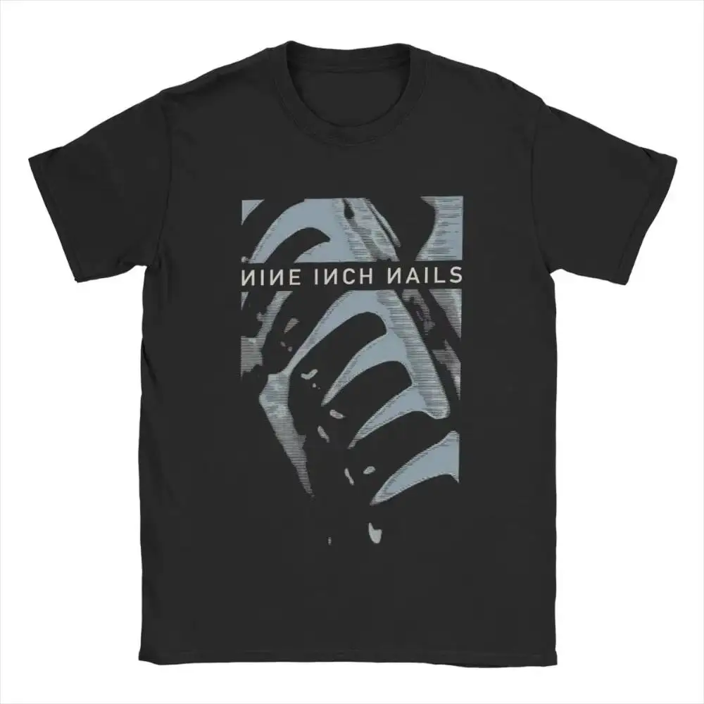 Men Women T-Shirt Pretty Hate Machine NIN Nine Inch Nails Blue Cotton Tee Short Sleeve T Shirt Round Collar Clothes Unique
Men Women T-Shirt Pretty Hate Machine NIN Nine Inch Nails Blue Cotton Tee Short Sleeve T Shirt Round Collar Clothes Unique