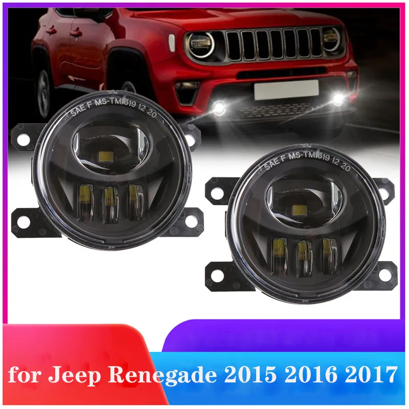 2pcs Halogen Front Fog Light Driving Lamp Fit for Jeep Renegade Latitude Limited North Sport Trailhawk 2015-2017 2018 68256470AA
2pcs Halogen Front Fog Light Driving Lamp Fit for Jeep Renegade Latitude Limited North Sport Trailhawk 2015-2017 2018 68256470AA