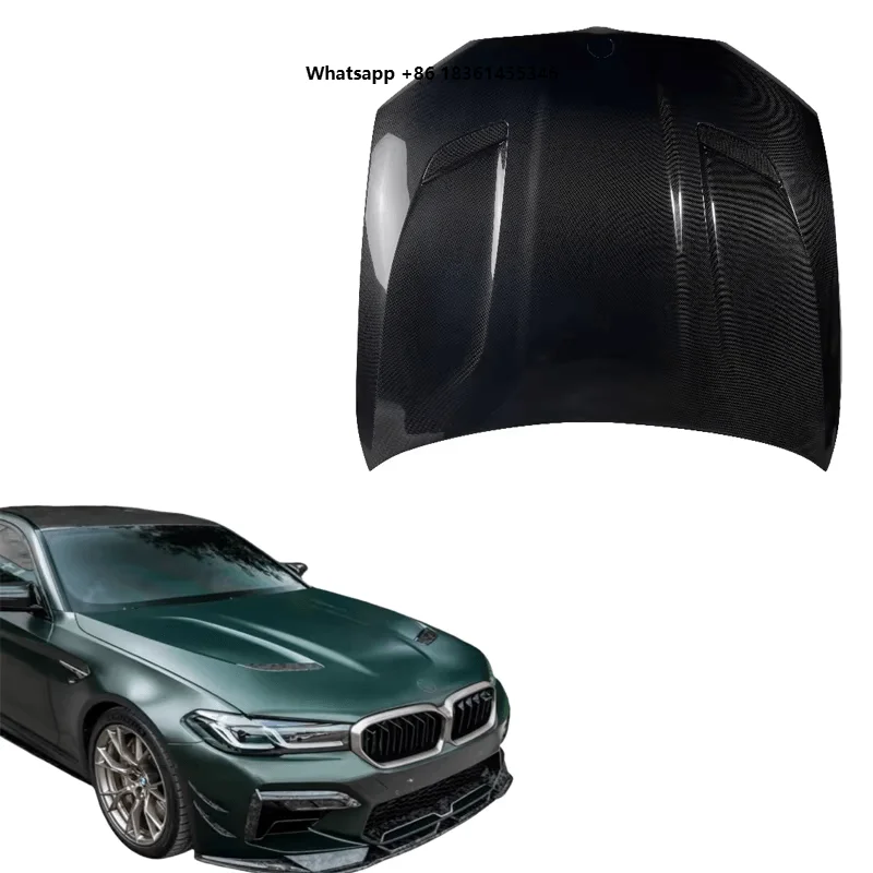 For 5 Series G30 G38 M5 F90 Sport Style Black Upgrade New Car Exterior Accessories Carbon Fiber Engine Hood Cover
For 5 Series G30 G38 M5 F90 Sport Style Black Upgrade New Car Exterior Accessories Carbon Fiber Engine Hood Cover