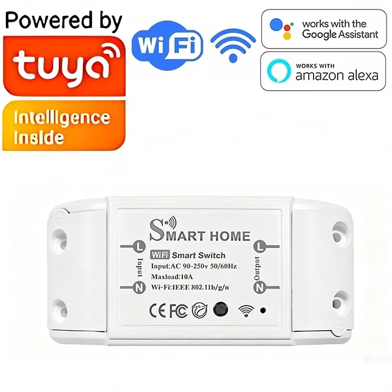 Basic WiFi Switch Relay Module DIY MINI Home Switch SmartLife APP Wireless Voice Remote Control Timer Switch Alexa
Basic WiFi Switch Relay Module DIY MINI Home Switch SmartLife APP Wireless Voice Remote Control Timer Switch Alexa