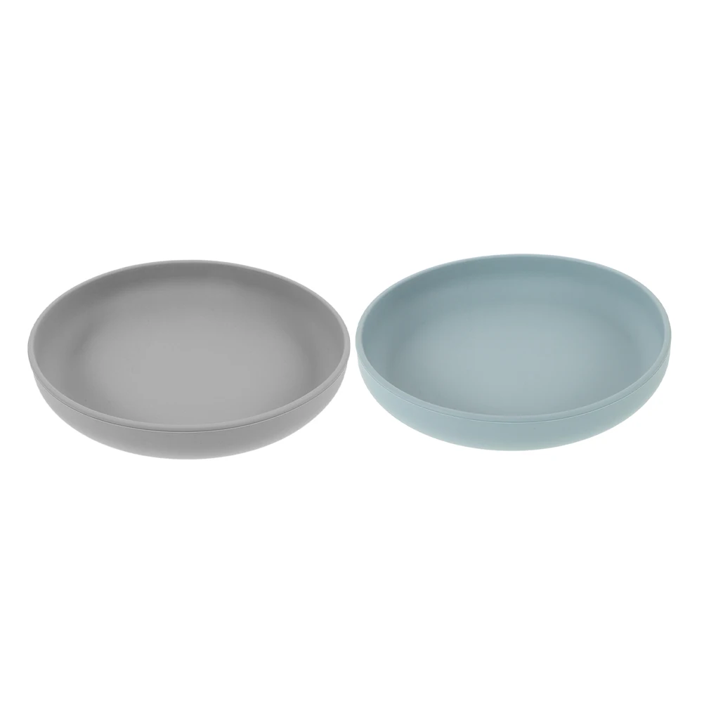2pcs Spill-proof Dinner Plates Non-skid Base Elderly Platter Noodle Dish Bowl Care Dessert Silicone Suction Plate For Special
2pcs Spill-proof Dinner Plates Non-skid Base Elderly Platter Noodle Dish Bowl Care Dessert Silicone Suction Plate For Special