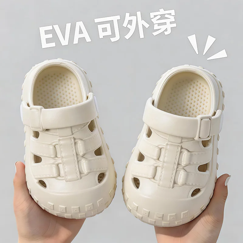 Kids'Casual Shoes Sandals Children EVA Summer Fashion Sport Flat Bottom Solid Color Breathable Anti-slip Beach shoes Size 20-35
Kids'Casual Shoes Sandals Children EVA Summer Fashion Sport Flat Bottom Solid Color Breathable Anti-slip Beach shoes Size 20-35