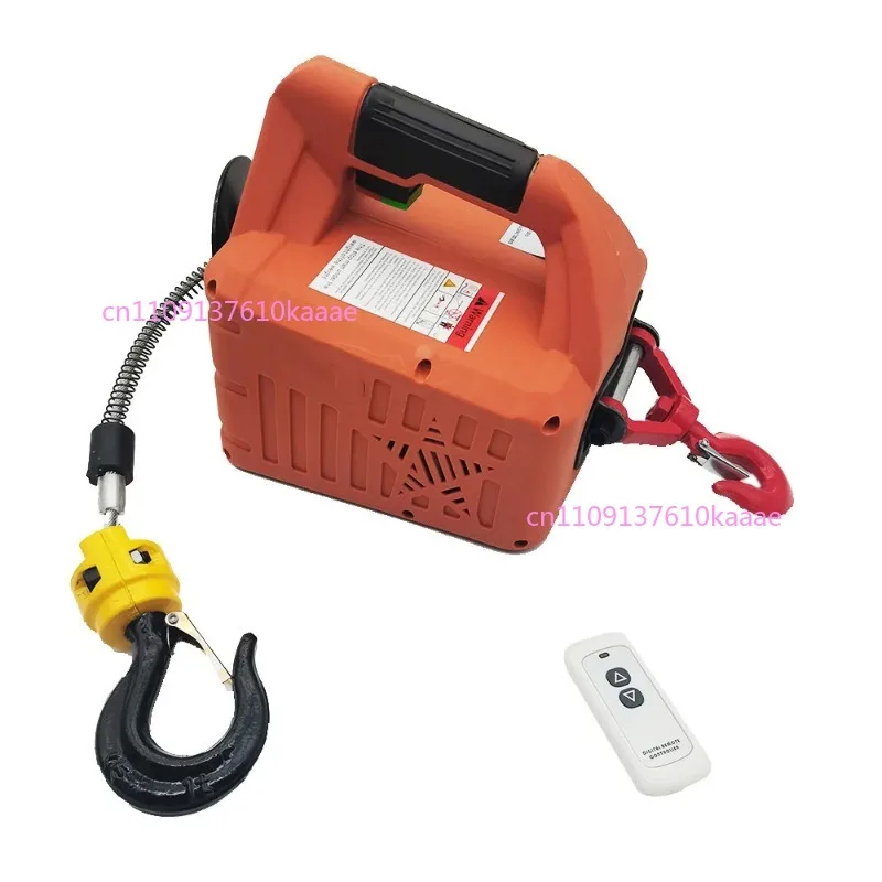 500KG Electric Hoist Portable Electric Hand Winch Traction Block Electric Steel Wire Rope Lifting Hoist Towing Rope 220V/110V
500KG Electric Hoist Portable Electric Hand Winch Traction Block Electric Steel Wire Rope Lifting Hoist Towing Rope 220V/110V