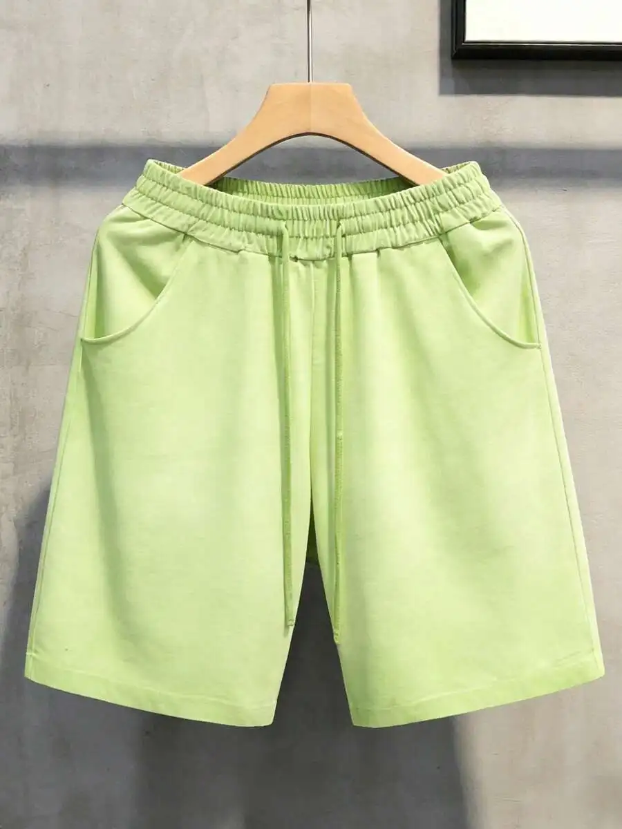 Mens Casual Drawstring Elastic Waist Knee Length Shorts With Pockets
Mens Casual Drawstring Elastic Waist Knee Length Shorts With Pockets