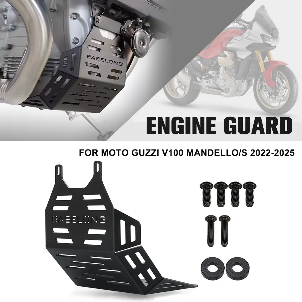 For Moto Guzzi V100 Mandello/S 2022 2023 2024 2025 Motorcycle Under Engine Cover Skid Plate Bash Frame Guard Protection V100 S
For Moto Guzzi V100 Mandello/S 2022 2023 2024 2025 Motorcycle Under Engine Cover Skid Plate Bash Frame Guard Protection V100 S