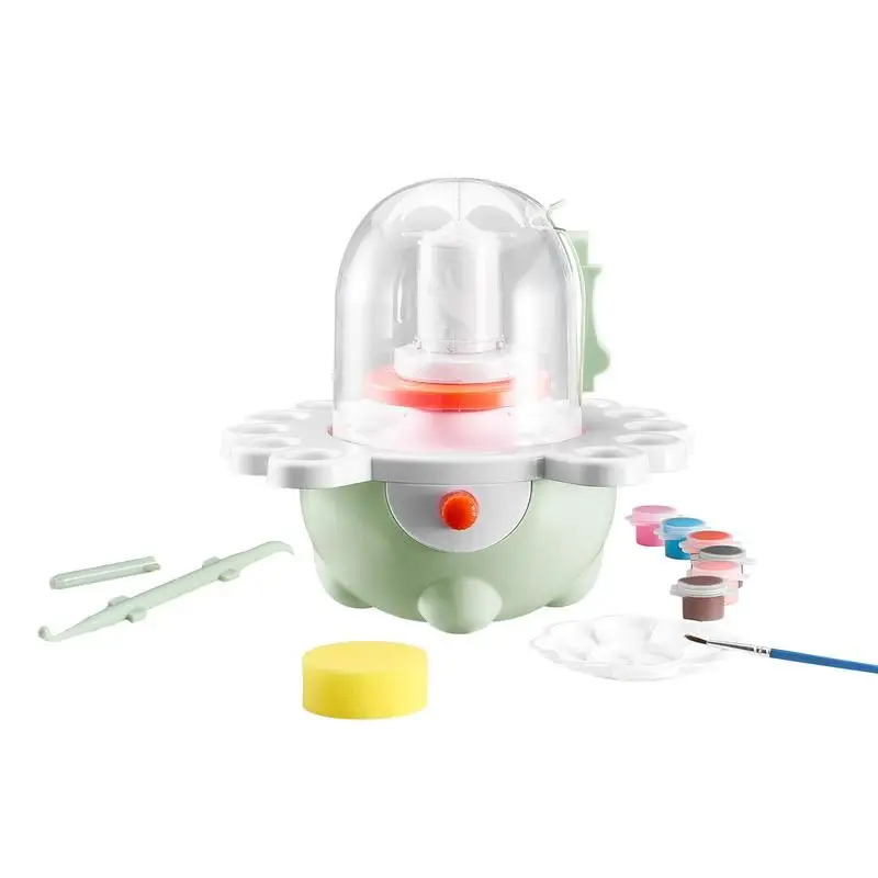 Ceramic Molding Machine 2 & 3 Inch Turntables For Home Studio School DIY, Adjustable Speed Clay Forming Tool Set Sculpting Accessories Kids Beginners Learning Kit Green
Ceramic Molding Machine 2 & 3 Inch Turntables For Home Studio School DIY, Adjustable Speed Clay Forming Tool Set Sculpting Accessories Kids Beginners Learning Kit Green