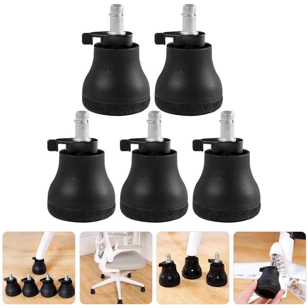 5Pcs Office Chair Wheels Anti-Skid Wheel Stoppers Bed Furniture Casters Rolling Furniture Wheel Casters Noise Reduction
5Pcs Office Chair Wheels Anti-Skid Wheel Stoppers Bed Furniture Casters Rolling Furniture Wheel Casters Noise Reduction