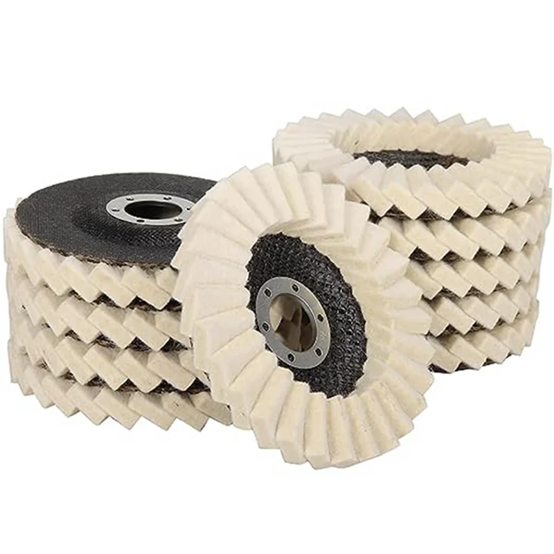 Louver Blade Wool Polishing Wheel Pad Wool Wheel 5 Inch Suitable For Angle Grinder-B61B
Louver Blade Wool Polishing Wheel Pad Wool Wheel 5 Inch Suitable For Angle Grinder-B61B