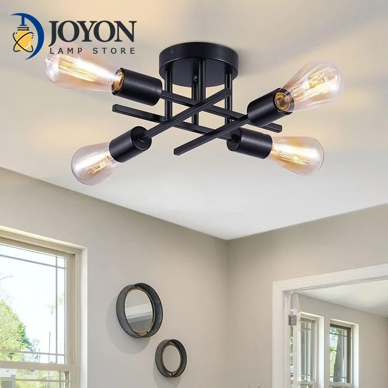 Semi Flush Mount Ceiling Lights Modern Close to Ceiling Light Chandelier Light Fixture for Bedroom Kitchen Living Room
Semi Flush Mount Ceiling Lights Modern Close to Ceiling Light Chandelier Light Fixture for Bedroom Kitchen Living Room