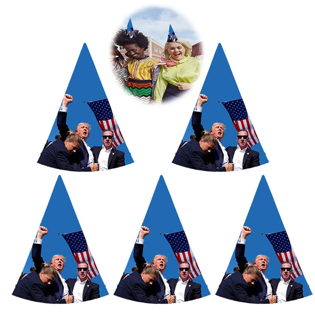 5x Donald Trump 2024 Theme Party Party Cone Hats Paper Hats Party Supplies for US Election Day Celebration Event Party Decor
5x Donald Trump 2024 Theme Party Party Cone Hats Paper Hats Party Supplies for US Election Day Celebration Event Party Decor