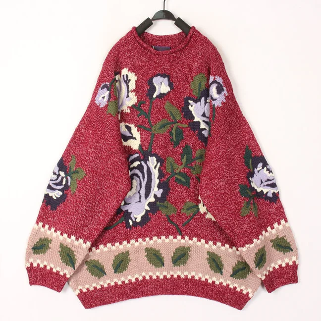 Sweet Style Vintage Hooked Flower Woolen Sweater Coat Loose Fit round Neck Long Sleeve Mid-Length Warm Thick Autumn Winter Wo...
Sweet Style Vintage Hooked Flower Woolen Sweater Coat Loose Fit round Neck Long Sleeve Mid-Length Warm Thick Autumn Winter Wo...