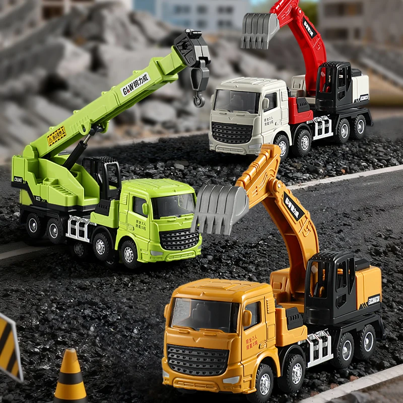 1:55 Excavator Crane Car Diecasts Children Toys Boys Simulation Alloy+Plastic Engineering Play Vehicle Model Truck Toy Gifts
1:55 Excavator Crane Car Diecasts Children Toys Boys Simulation Alloy+Plastic Engineering Play Vehicle Model Truck Toy Gifts
