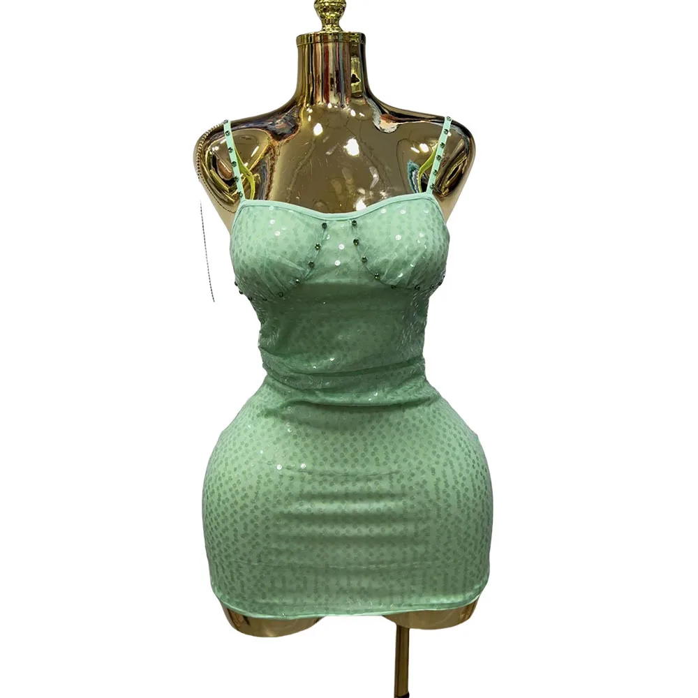 New Sexy Slash Neck Shiny Pleated Party Dress 2022 Women Fashion Elegant Backless Rhinestone Sling Mini Dresses Lady Chic Mujer
New Sexy Slash Neck Shiny Pleated Party Dress 2022 Women Fashion Elegant Backless Rhinestone Sling Mini Dresses Lady Chic Mujer