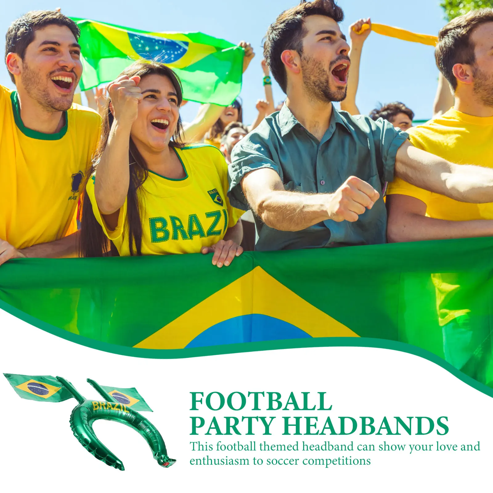 20pcs Football Football Game Headb Headb s Inflatable Aluminum Film Balloon Hair Hoops Soccer Photo Props Accessories 
20pcs Football Football Game Headb Headb s Inflatable Aluminum Film Balloon Hair Hoops Soccer Photo Props Accessories