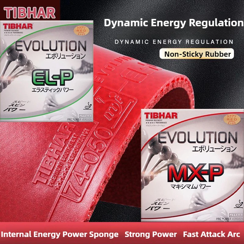 TIBHAR Evolution MX-P/EL-P Table Tennis Rubber Professional Pimples in Non-Sticky Ping Pong Rubber with 2.1-2.2mm Energy Sponge
TIBHAR Evolution MX-P/EL-P Table Tennis Rubber Professional Pimples in Non-Sticky Ping Pong Rubber with 2.1-2.2mm Energy Sponge