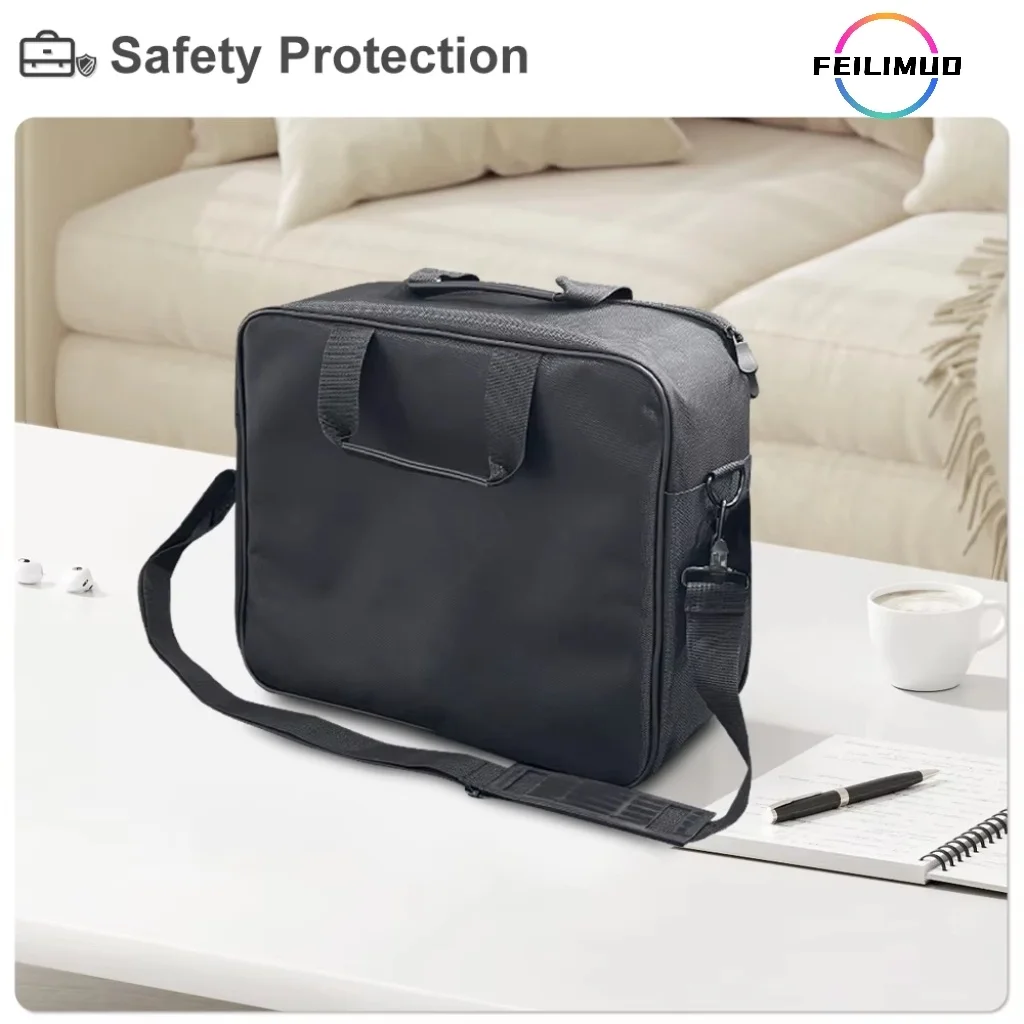 Feilimud projector storage bag is portable and crossbody compatible with Touyinger/Q12W/Epson/BenQ projectors
Feilimud projector storage bag is portable and crossbody compatible with Touyinger/Q12W/Epson/BenQ projectors