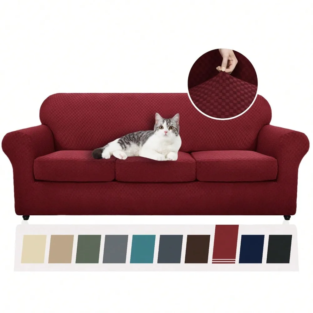 Lattice Sofa Cover 1/2/3/4 Person 1/2/3 Cushion Sofa High Elastic Thickened Sofa Cover Dog Pet Elastic Non-Slip Cover
Lattice Sofa Cover 1/2/3/4 Person 1/2/3 Cushion Sofa High Elastic Thickened Sofa Cover Dog Pet Elastic Non-Slip Cover