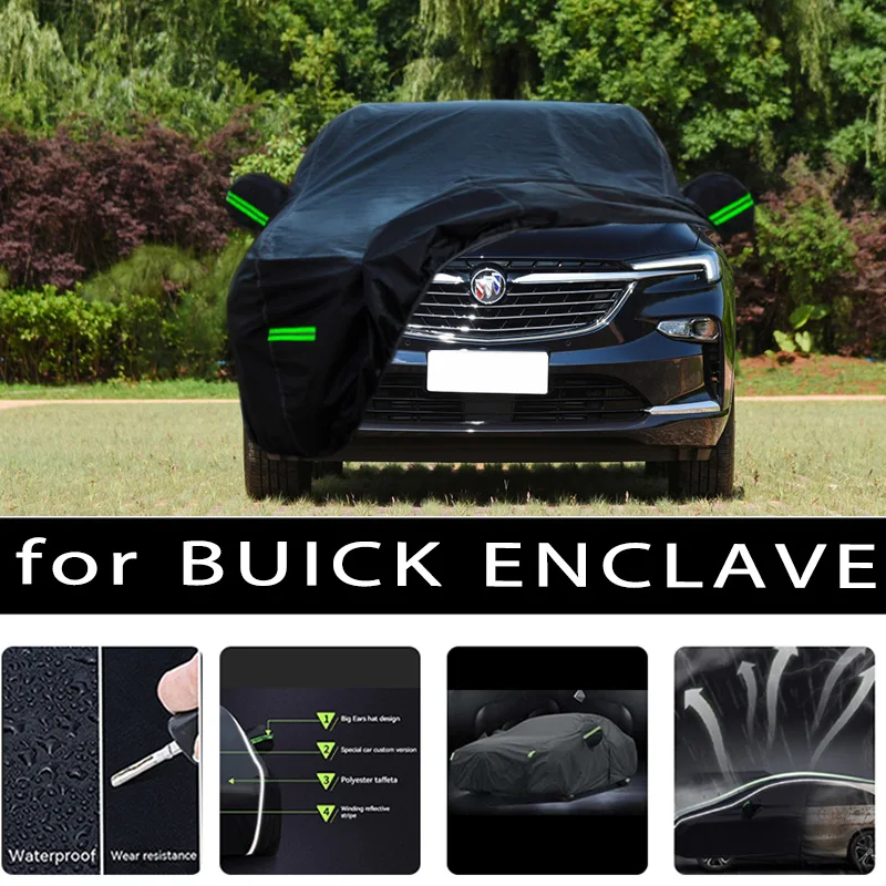 For BUICK ENCLAVE Car Covers Outdoor Waterproof Sun Rain Snow Protection UV Auto Cover 190T Car Protective Full Covers
For BUICK ENCLAVE Car Covers Outdoor Waterproof Sun Rain Snow Protection UV Auto Cover 190T Car Protective Full Covers