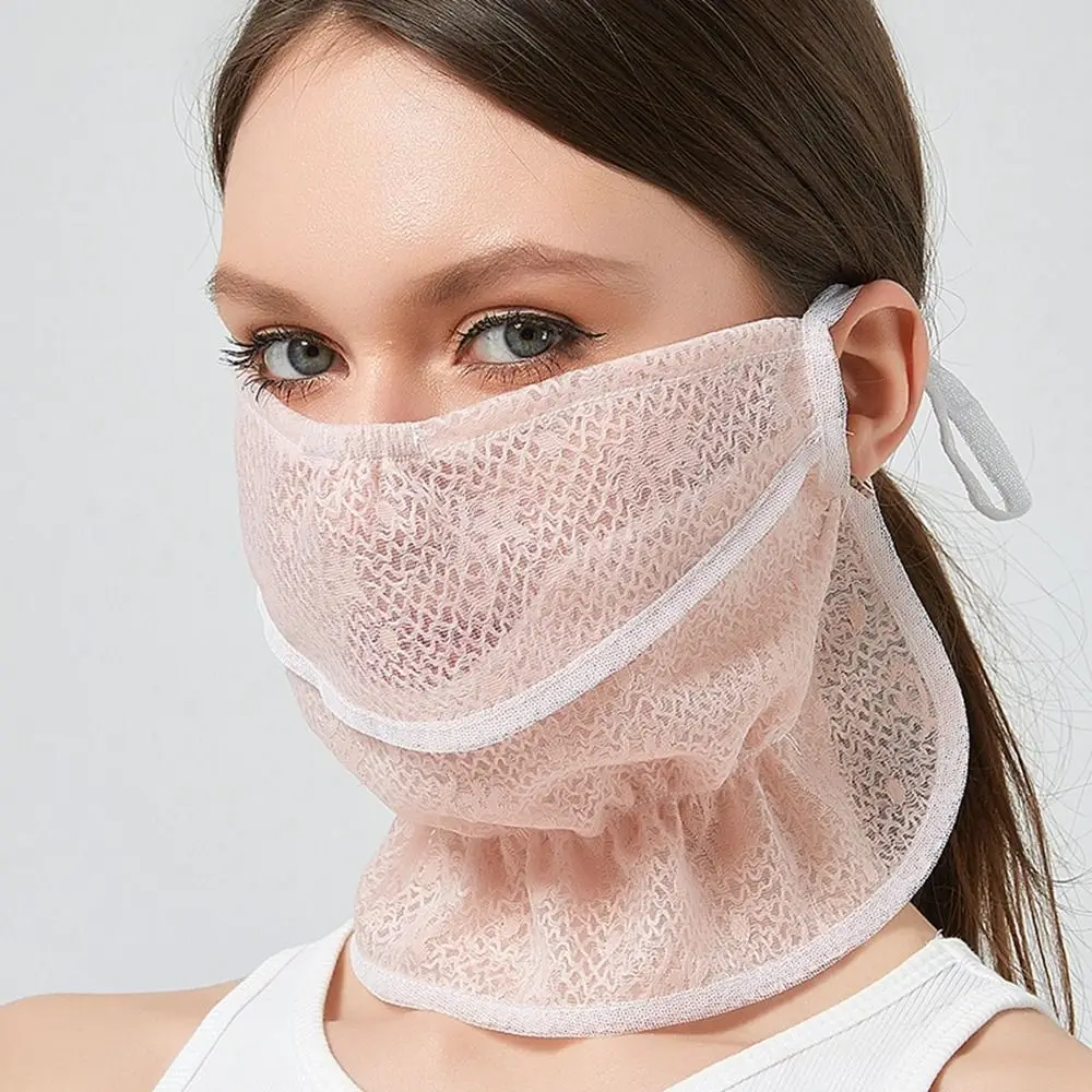 Neck Protection Silk Scarf Sun UV Protection Lace Summer For Women Face Scarf Sunscreen Veil Anti-uv Face Cover Sunscreen Mask
Neck Protection Silk Scarf Sun UV Protection Lace Summer For Women Face Scarf Sunscreen Veil Anti-uv Face Cover Sunscreen Mask