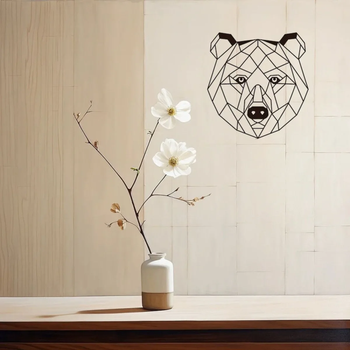 Creative Line Bear Iron Indoor Outdoor Crafts, Indoor Decoration, Great for Living Room, Hallway, Wall decoration, Wall Sticker
Creative Line Bear Iron Indoor Outdoor Crafts, Indoor Decoration, Great for Living Room, Hallway, Wall decoration, Wall Sticker
