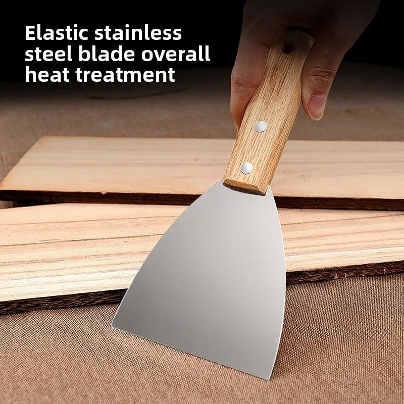 Tool wooden handle putty knife 3 inch stainless steel wooden handle putty spatula putty knife ash shovel
Tool wooden handle putty knife 3 inch stainless steel wooden handle putty spatula putty knife ash shovel