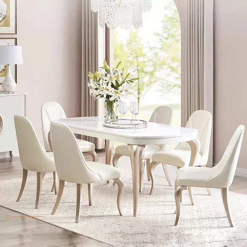 !@New American Style Villa Furniture Modern Wood Dining Table Set 6 Seater Luxury Dinning Table Solid Oak
!@New American Style Villa Furniture Modern Wood Dining Table Set 6 Seater Luxury Dinning Table Solid Oak