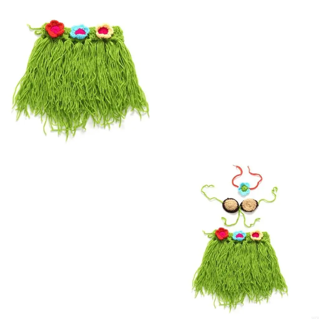 Baby Photo Costume Handcrochet Grass Skirt Photo Clothes Newborns Photo Outfit
Baby Photo Costume Handcrochet Grass Skirt Photo Clothes Newborns Photo Outfit