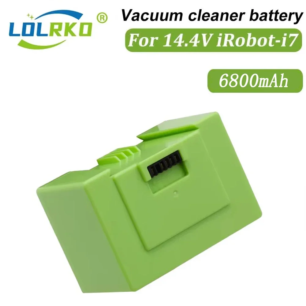 New 14.4V 6800mAh/3500MAH i7 Battery Replacement for iRobot Roomba e & i Series i7+ e5 7150 7550 i3 3150 i3+ 3550 i4 4150 Part
New 14.4V 6800mAh/3500MAH i7 Battery Replacement for iRobot Roomba e & i Series i7+ e5 7150 7550 i3 3150 i3+ 3550 i4 4150 Part