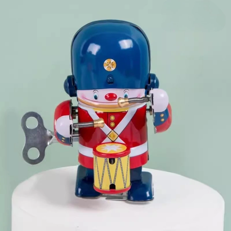 Classic Collection Retro Clockwork Wind Up Toy Metal Walking Tin Brass Military Band Robot Mechanical Kids Gift
Classic Collection Retro Clockwork Wind Up Toy Metal Walking Tin Brass Military Band Robot Mechanical Kids Gift